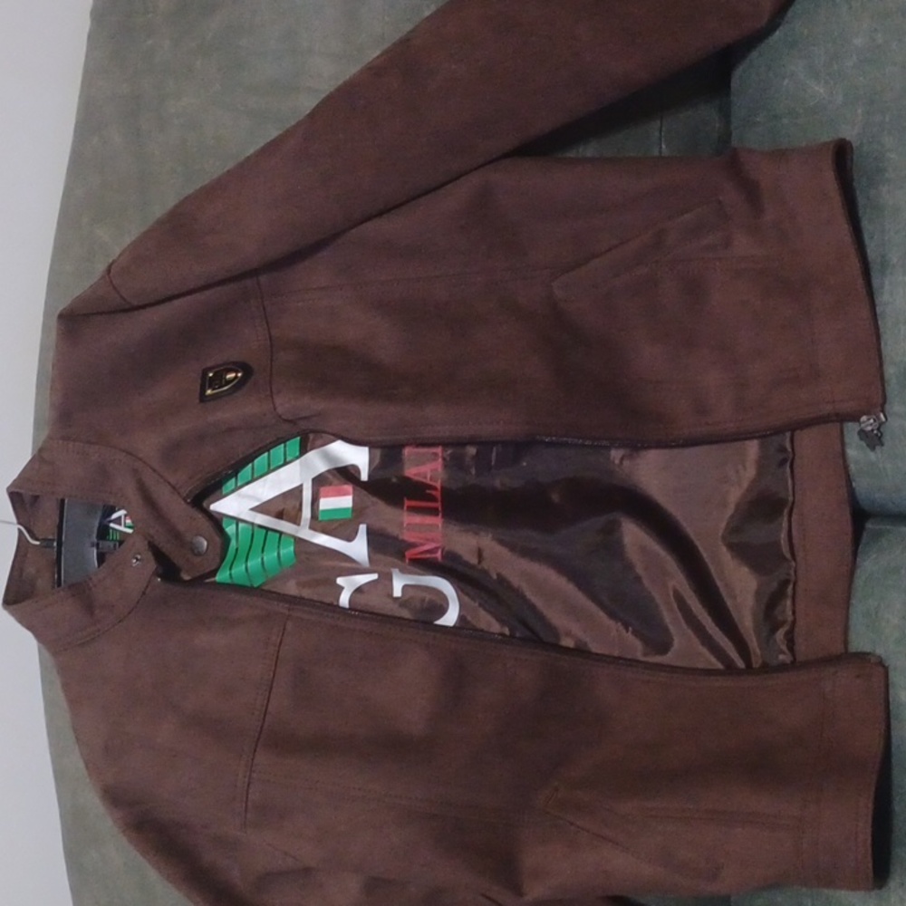 A brand new A G Milano brown jacket.